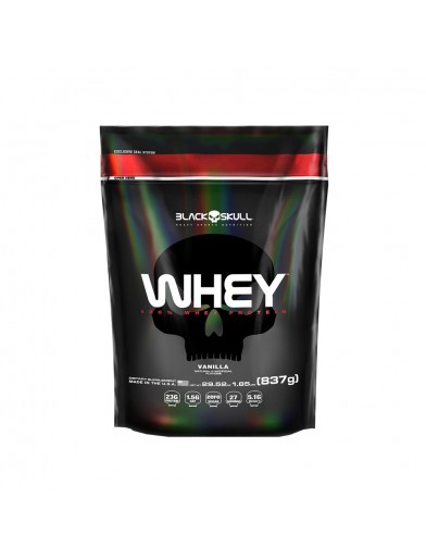 WHEY 100% PROTEIN BLACK SKULL 837G REFIL