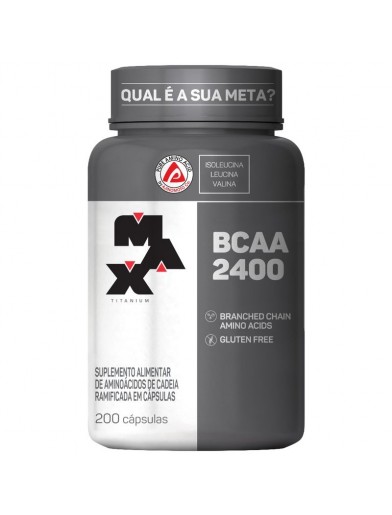 BCAA 2400 (100 caps) MAXTITANIUM