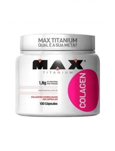 COLÁGENO 100 CAPS MAXTITANIUM